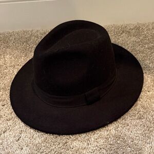 H&M Black Fedora Hat